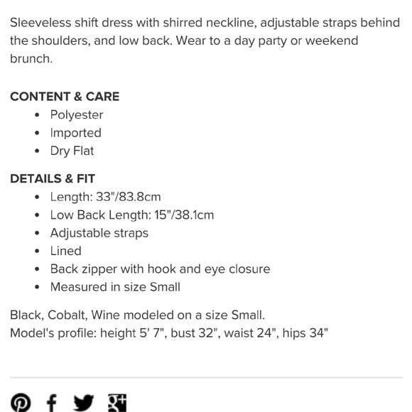 Tobi cobalt blue backless dress - Picture 4 of 4