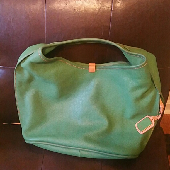 JUST REDUCED Kelly  Green "Classic Ugg Hobo Bag"