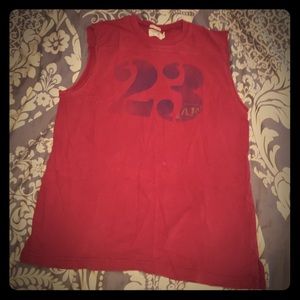 American Eagle Burgundy Men's tank top