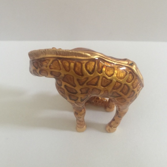 ESTEE LAUDER GILDED GIRAFFE SOLID PERFUME COMPACT - Picture 3 of 4