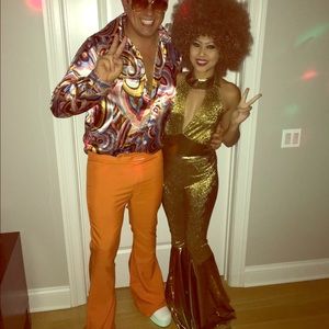 Gold Disco Costume