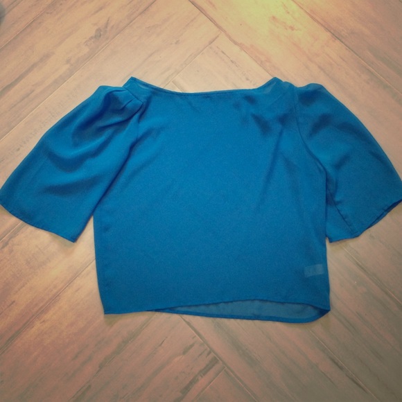 American Apparel chiffon top