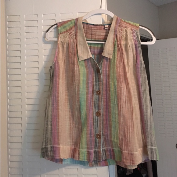 Anthropologie Tybee Tank Small