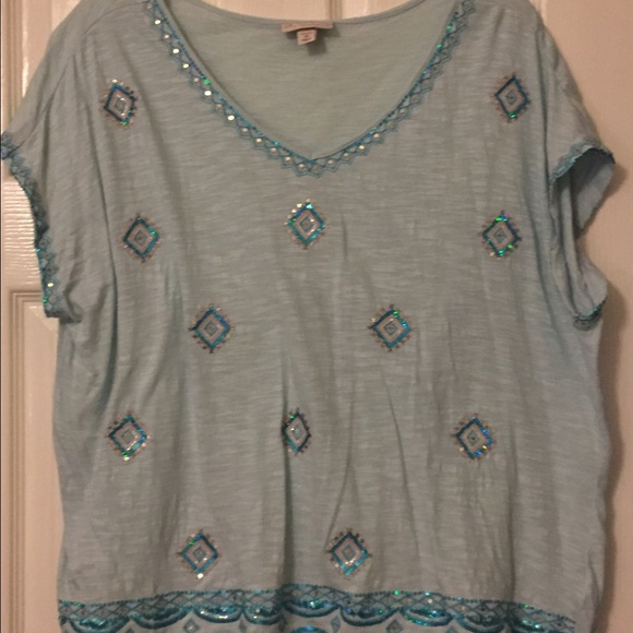 Turquoise top - Picture 1 of 6