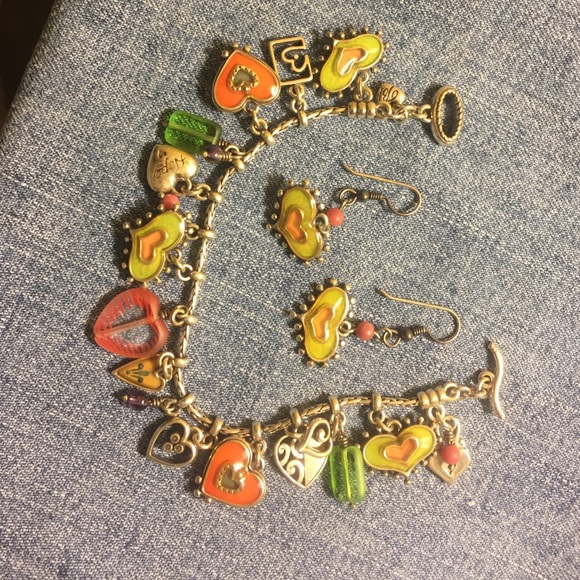 Brighton earrings and bracelet