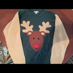 Heartstrings Reindeer Sweater