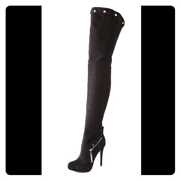 Report Signature "Kane" Thigh High Boots