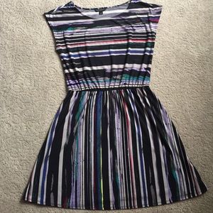 Banana Republic Navy Print Dress