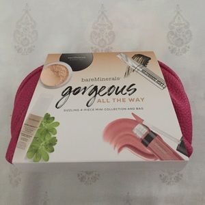 Bare Minerals 4 piece collection and bag