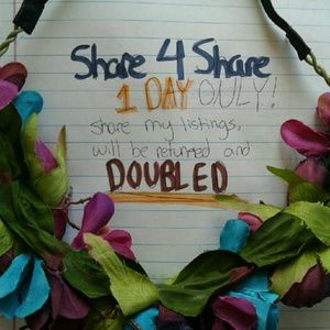 share for share event ONE  DAY ONLY!!!!