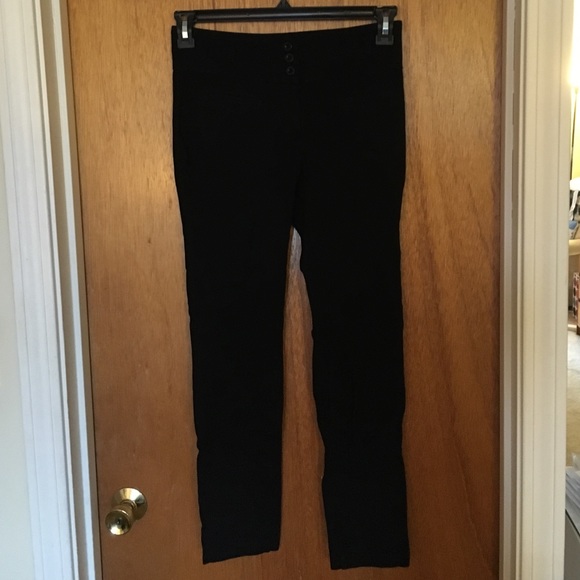 Stretchy work pants ankle cut