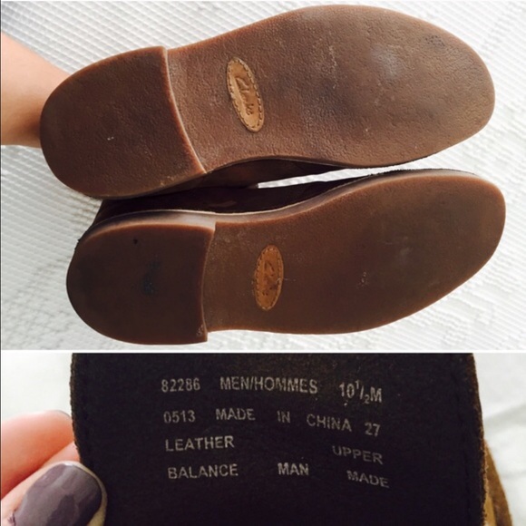 Clarks desert boot men's size 10.5 - Picture 2 of 4