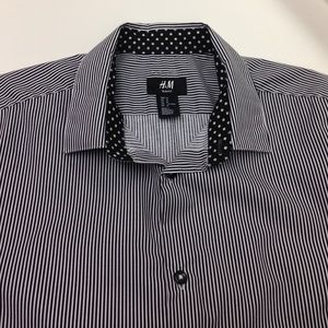h and m easy iron shirt