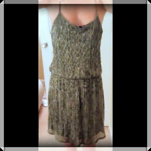Black sequin casual dress (mini)