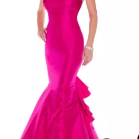 Mac Duggal pageant or prom gown