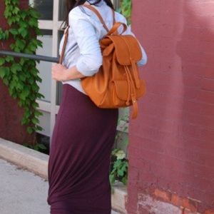 Sole Society Bags - Sole Society double flap faux leather backpack. Sole Society Bags - Sole Society double flap faux leather backpack.