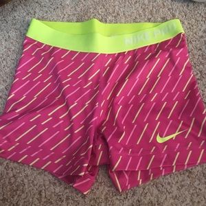 Nike Pro Dri-Fit Colorful Spandex NWOT