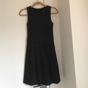 Aqua black dress