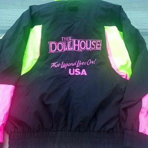 Vintage the dollhouse lightweight zip-up jacket