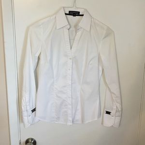Express button down white shirt.