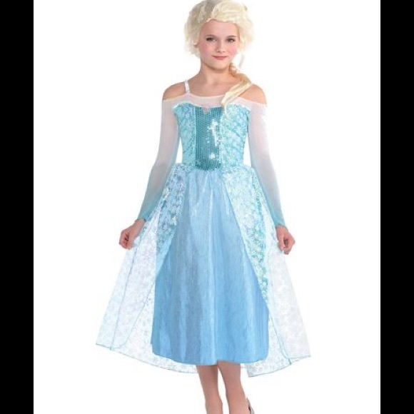 Girl's Frozen' Elsa Costume