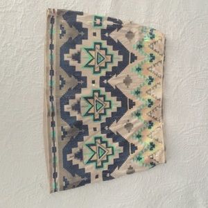 Express beaded mini skirt