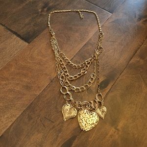 Gold layered necklace