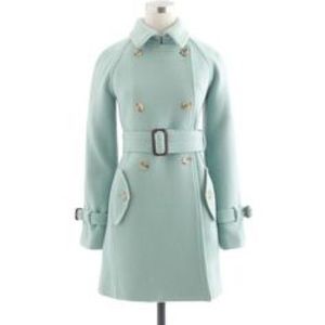 Jcrew Stadium Cloth Boulevard trench