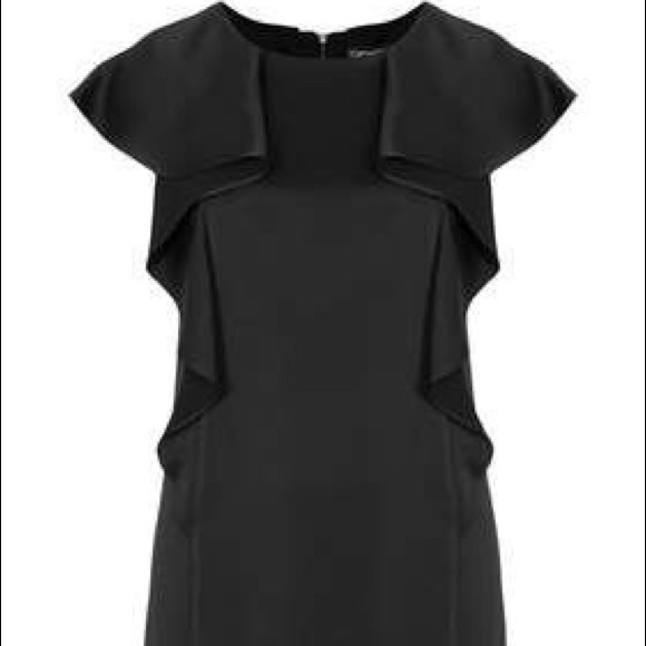 Topshop 🙌 silky black mini dress