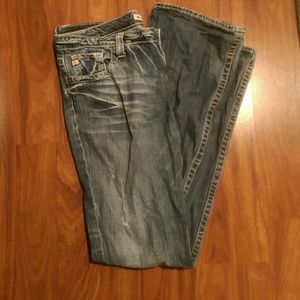 Big Star Casey K extra long low rise jeans