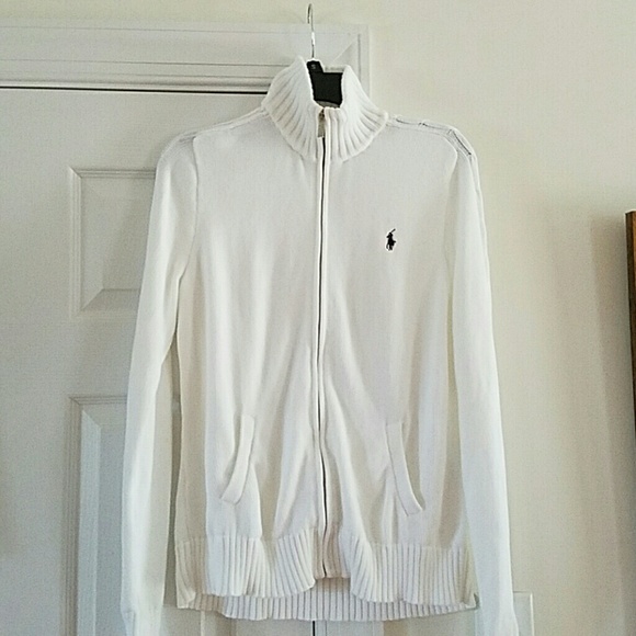 Zip up Polo Sweater