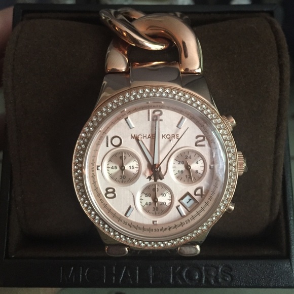 Brand Rose Gold New Michael Kors Watch