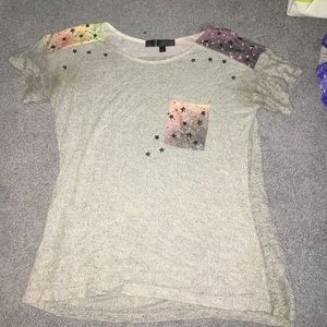 Galaxy Flowy Tshirt