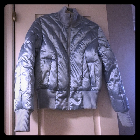 Tommy Hilfiger Jackets & Blazers - Tommy Hilfiger baby blue puff jacket!!