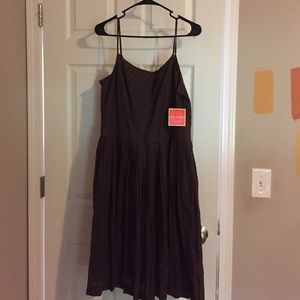 Brown spaghetti strap sun dress. Never Worn!