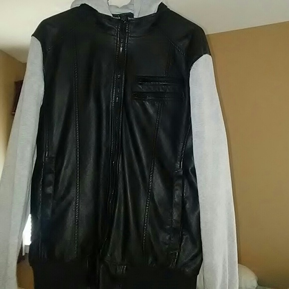 Guess faux leather jacket.