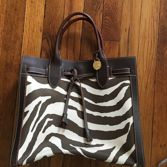 Zebra print Dooney and Bourke handbag