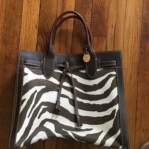 Zebra print Dooney and Bourke handbag