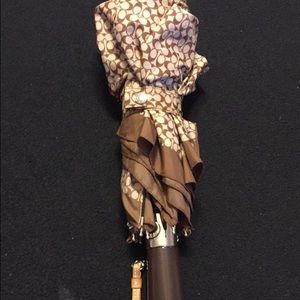 Coach Brown Umbrella