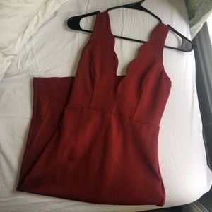 ❤️Lulus brand new without tags red midi dress❤️