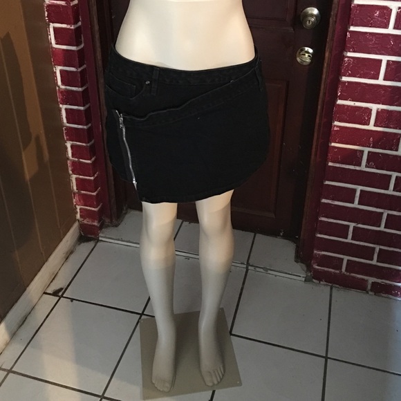 Guess black skirt!