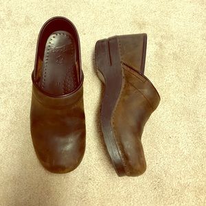Brown Dansko Clogs