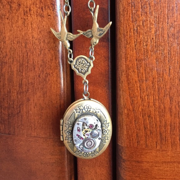 Brass Steampunk Locket
