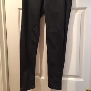 Michael Kors leather look legging