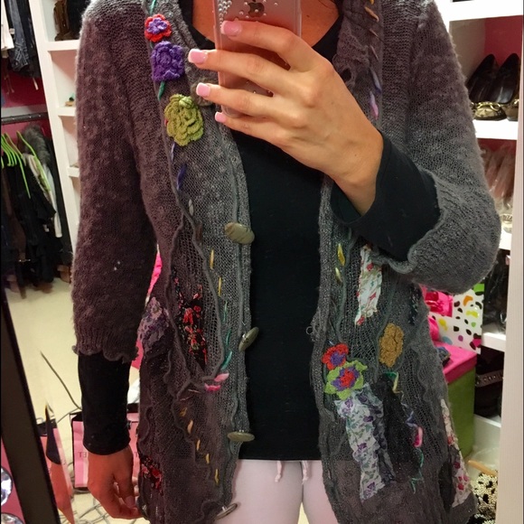 Atmosphere Patchwork Boho Cardigan/Coat - image 3