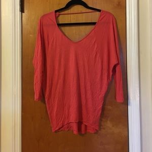 Express Coral Blouse XS