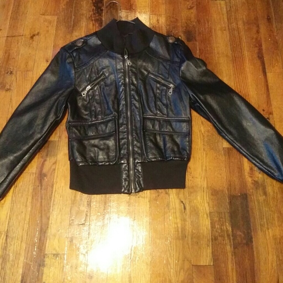 Leather jacket