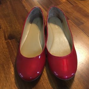 Nine West Red Flats