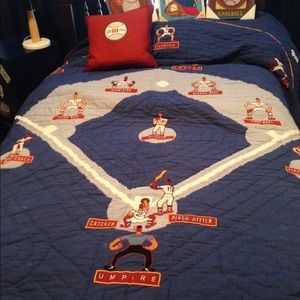 Boys baseball comforter