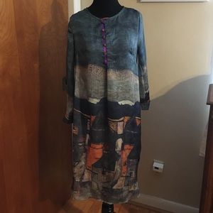 Van Gogh style dress